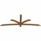 Ekena Millwork Davenport Timber Gable Bracket, Western Red Cedar, 84"W x 31"H x 1 1/2"D x 3 1/2"F, 9/12 Pitch GBW084X31X0204DAV00SWR - alternate 5
